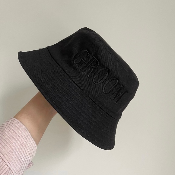 SOLD - Backup Bridesmaid Bride & Groom Bucket Hats - Picture 2 of 5